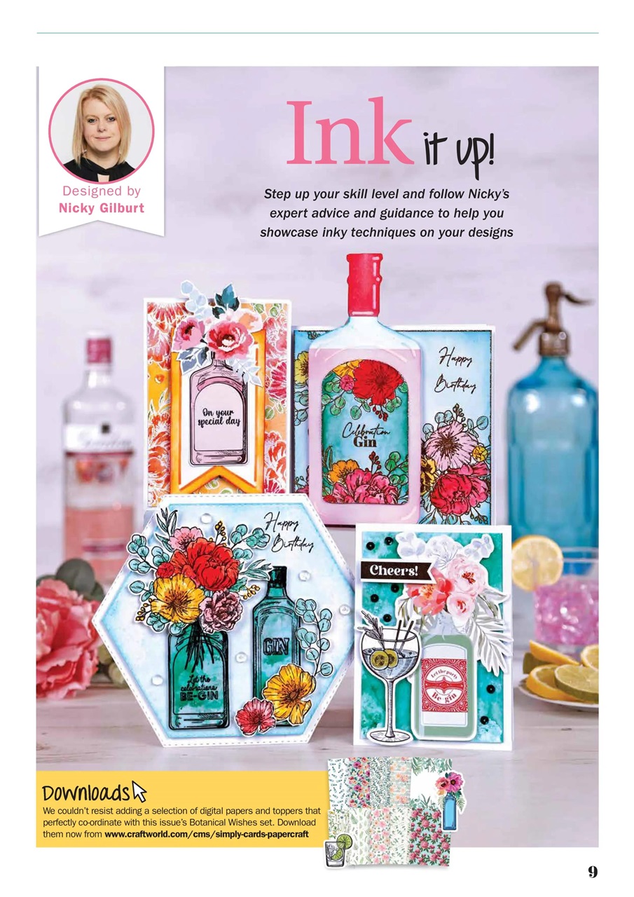 Simply Cards & Papercraft Preview Pages