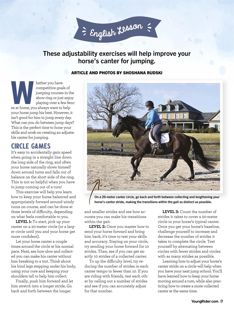 Young Rider Magazine Preview Pages