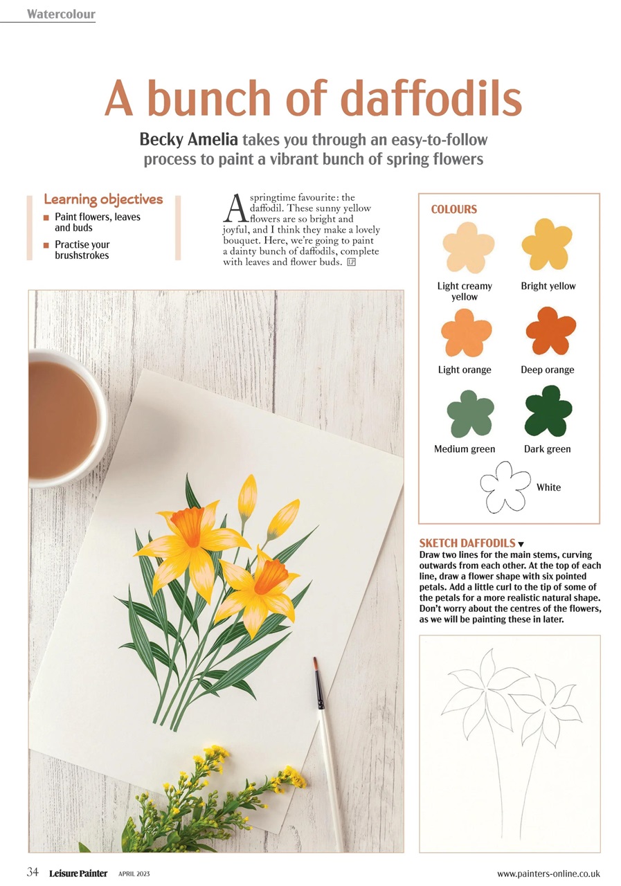 Leisure Painter & The Artist Preview Pages