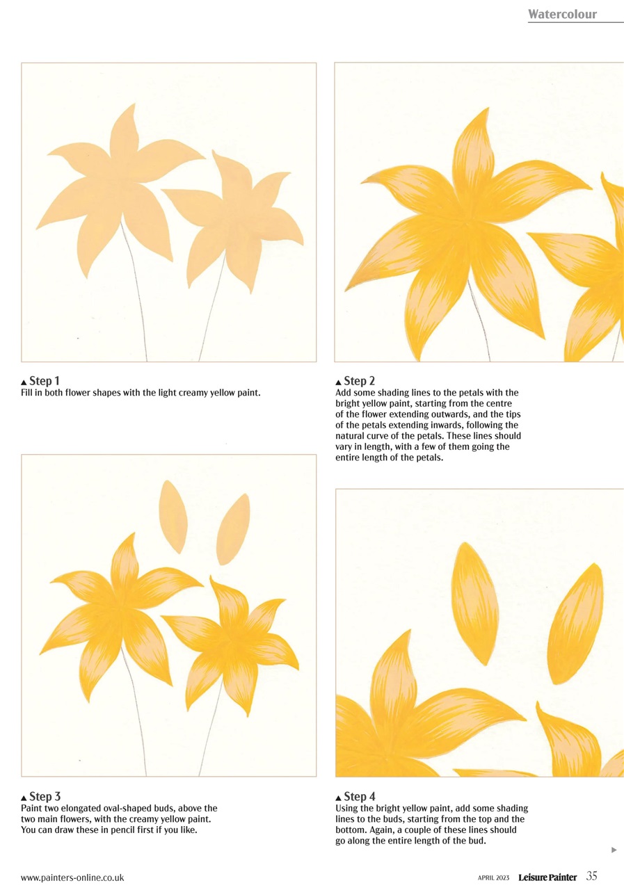 Leisure Painter & The Artist Preview Pages