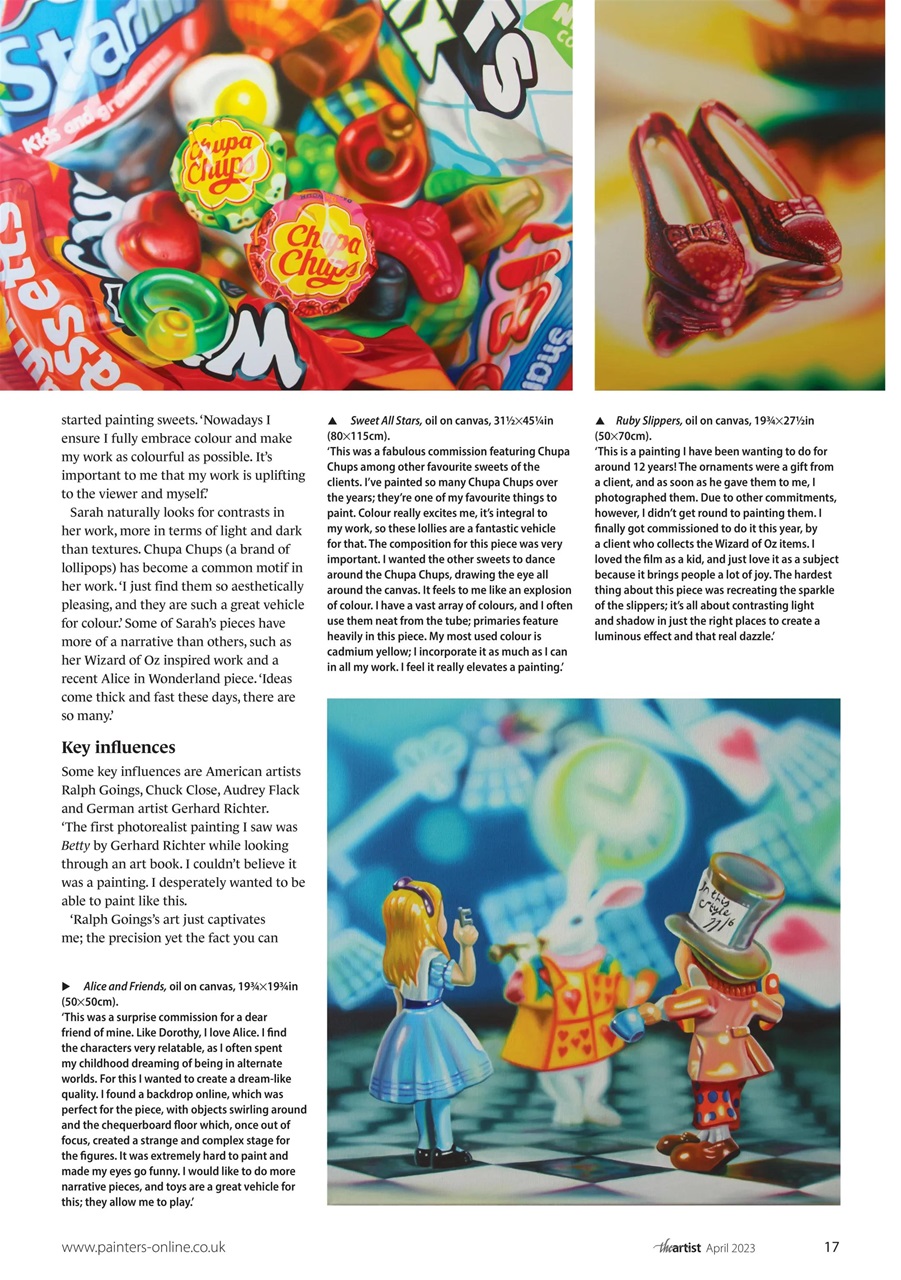 The Artist Preview Pages