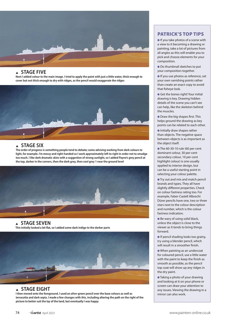 The Artist Preview Pages