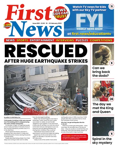 First News issue First News Issue 869