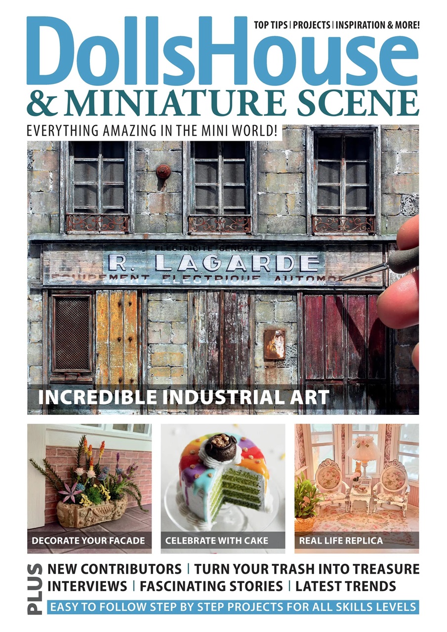 Dolls House and Miniature Scene Preview Pages