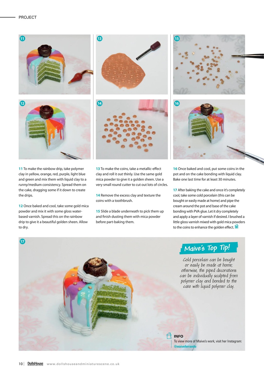 Dolls House and Miniature Scene Preview Pages