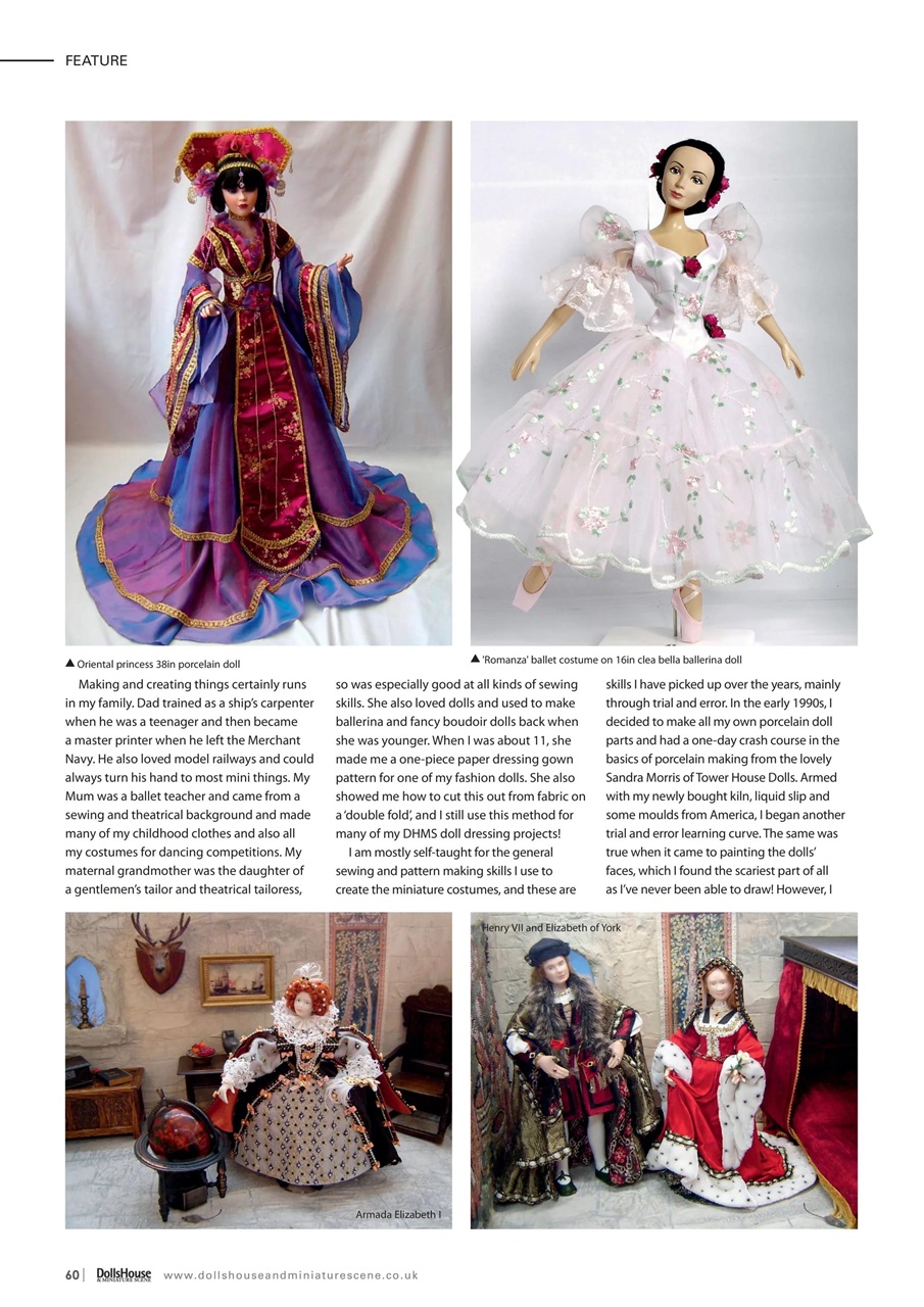 Dolls House and Miniature Scene Preview Pages