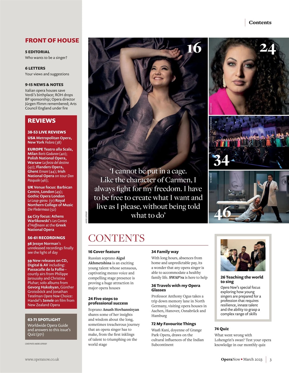 Opera Now Preview Pages