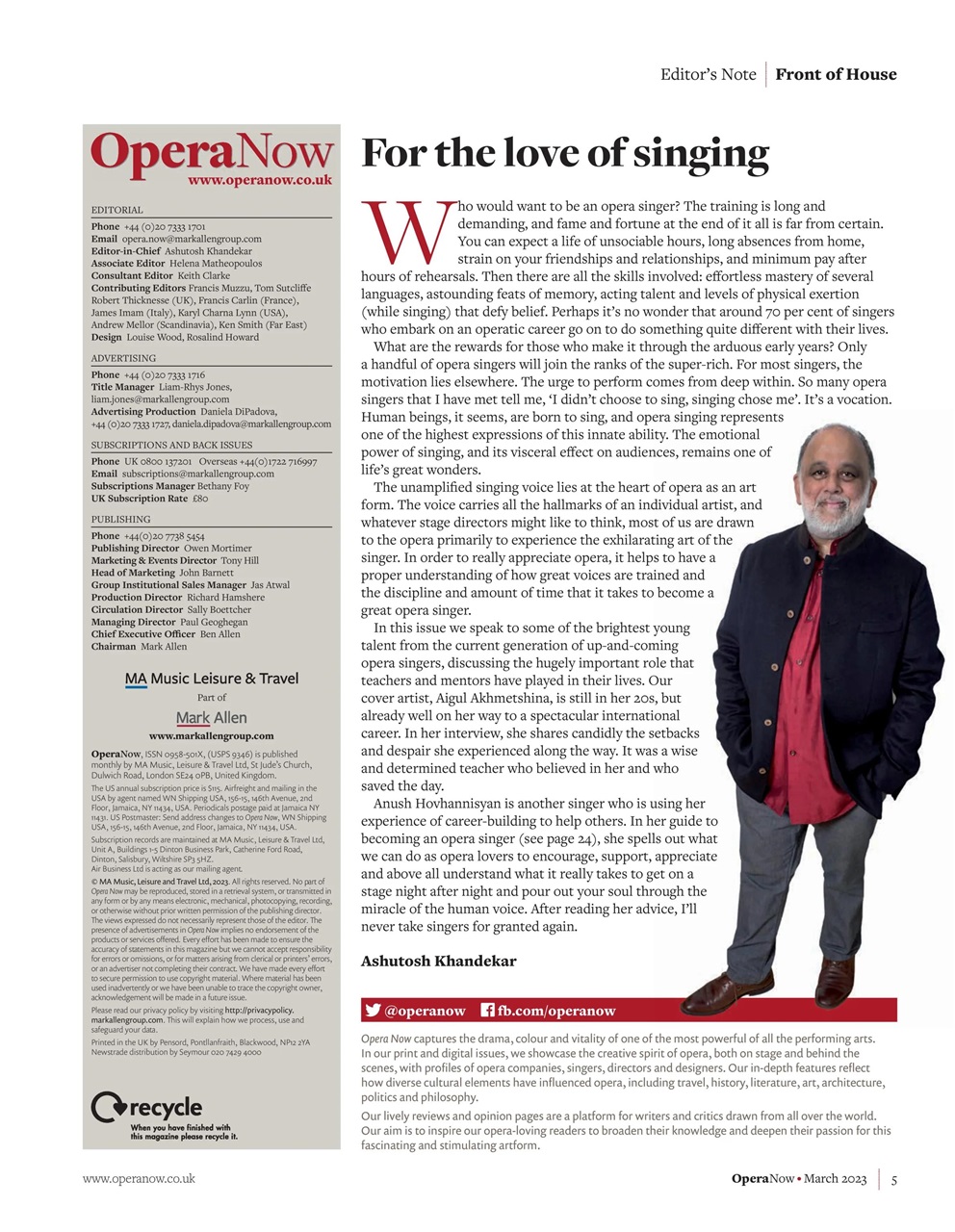 Opera Now Preview Pages