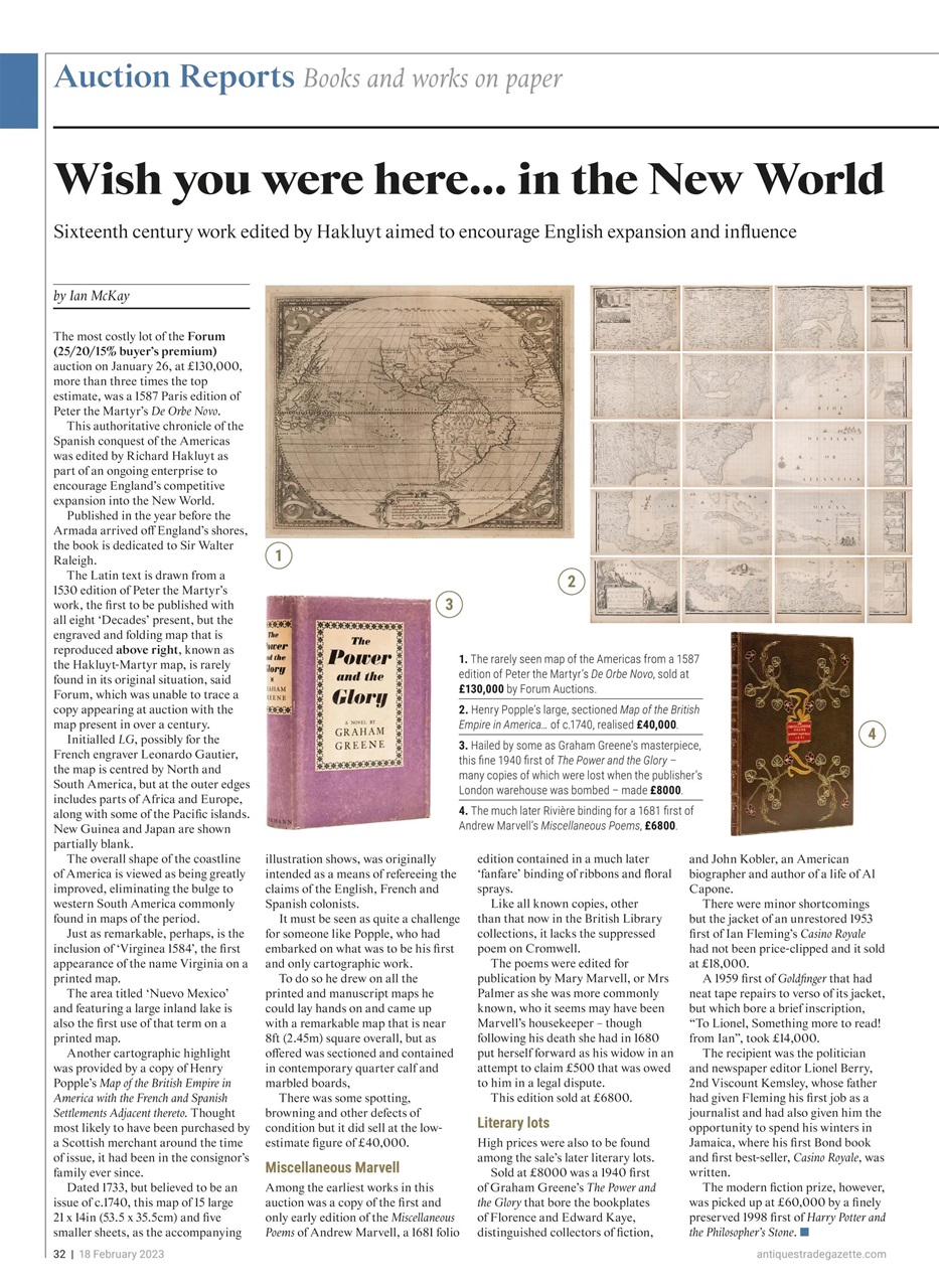 Antiques Trade Gazette Preview Pages