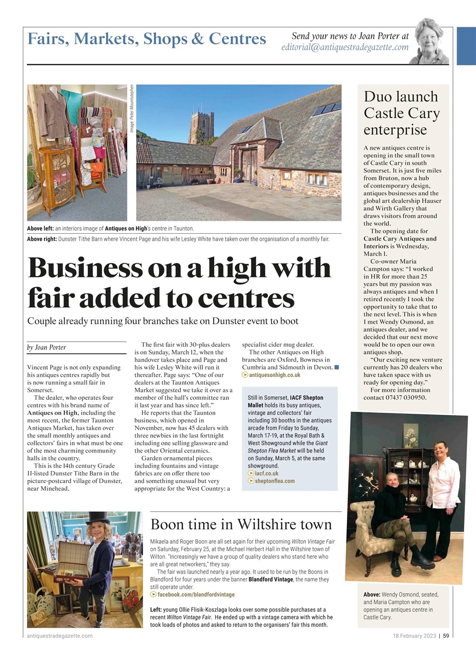Antiques Trade Gazette Preview Pages