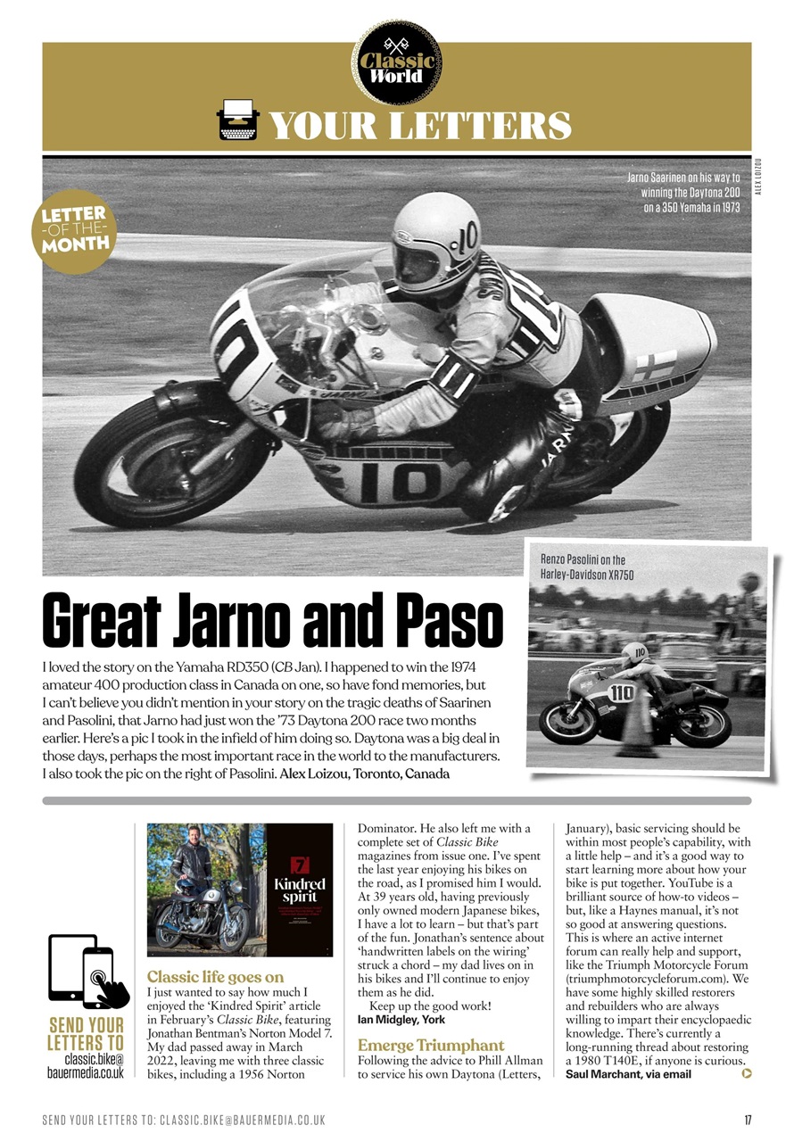 Classic Bike Preview Pages