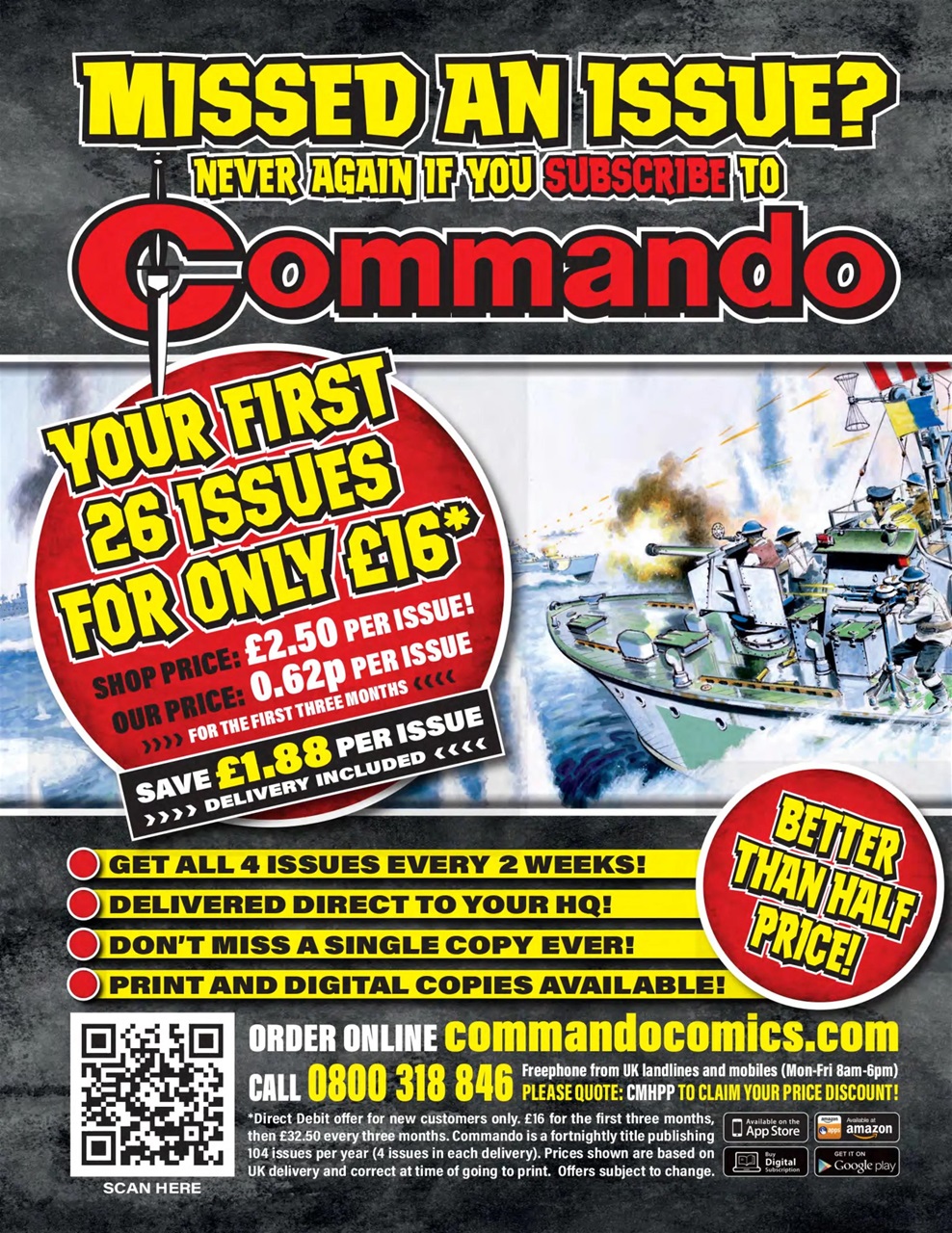 Commando Preview Pages