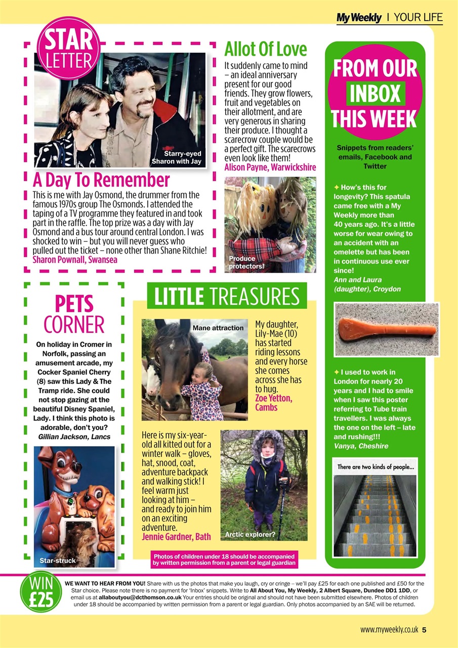 My Weekly Preview Pages