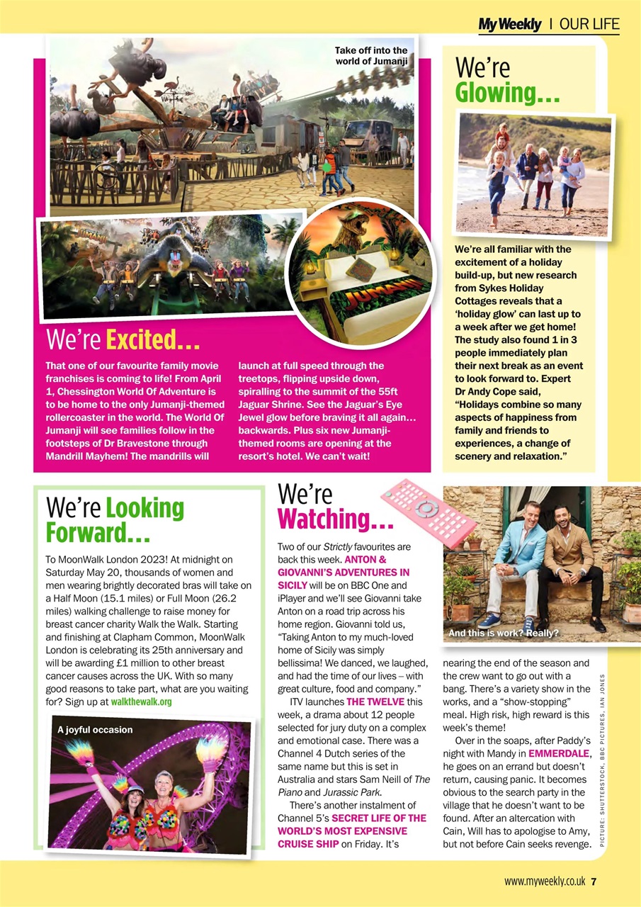 My Weekly Preview Pages