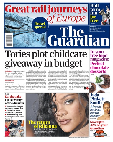 The Guardian Newspaper issue Saturday, February 11, 2023