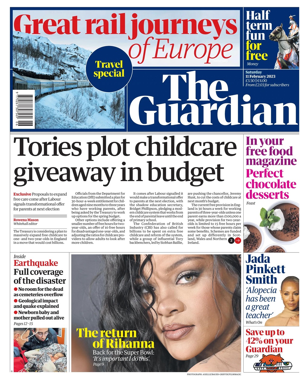 The Guardian Newspaper Preview Pages