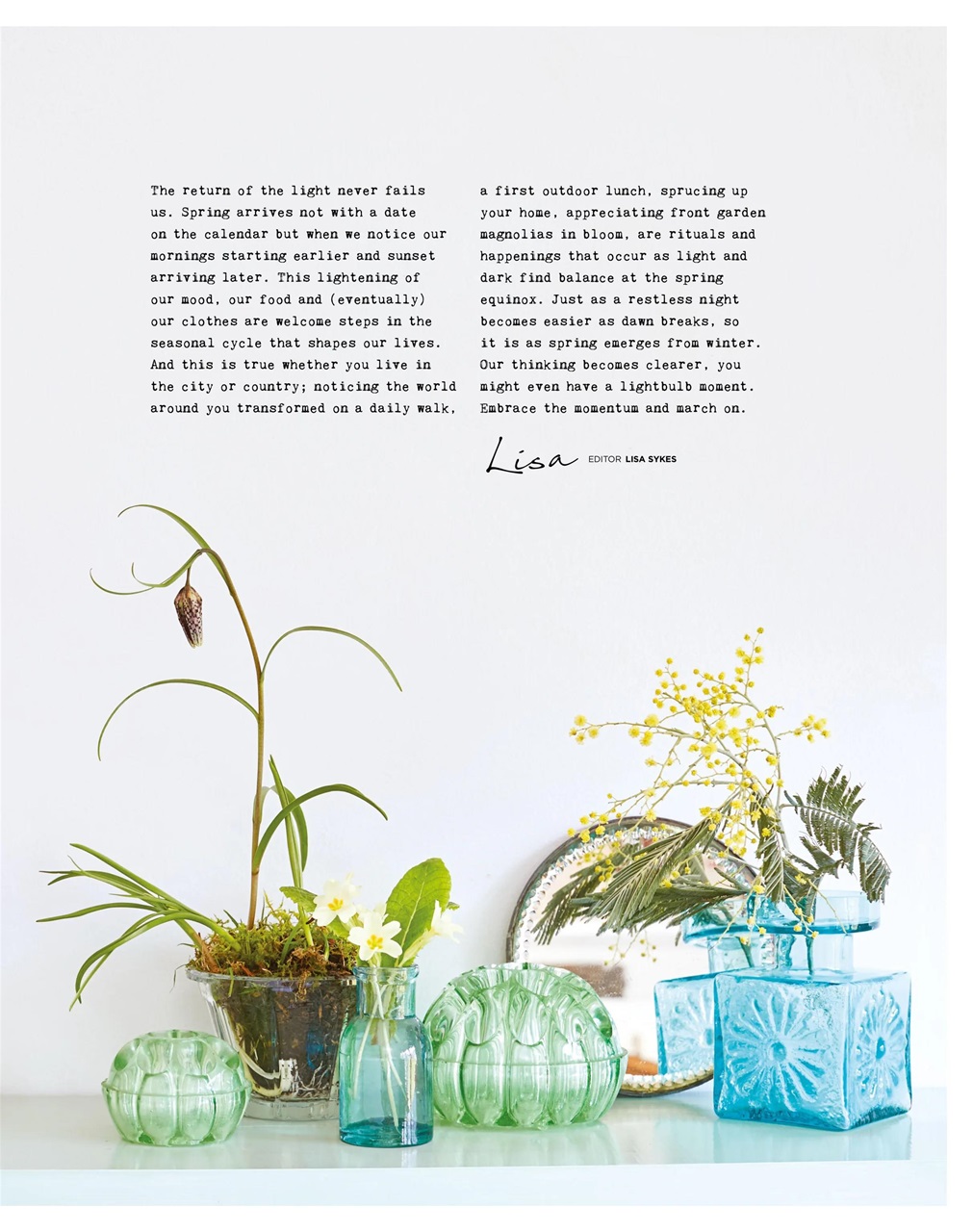 The Simple Things Preview Pages