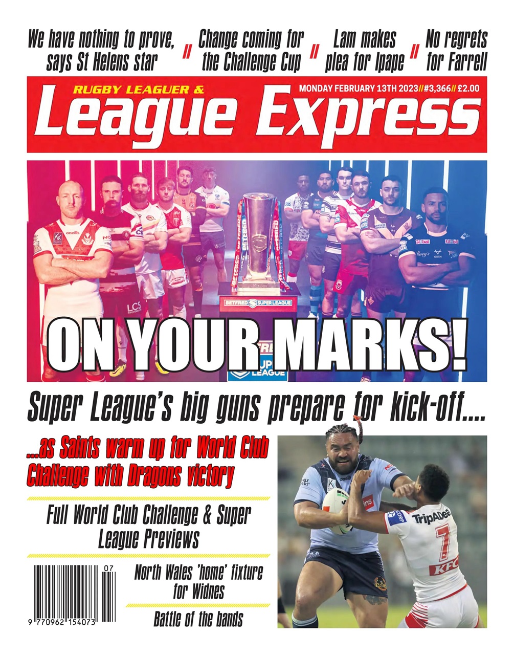 League Express Preview Pages