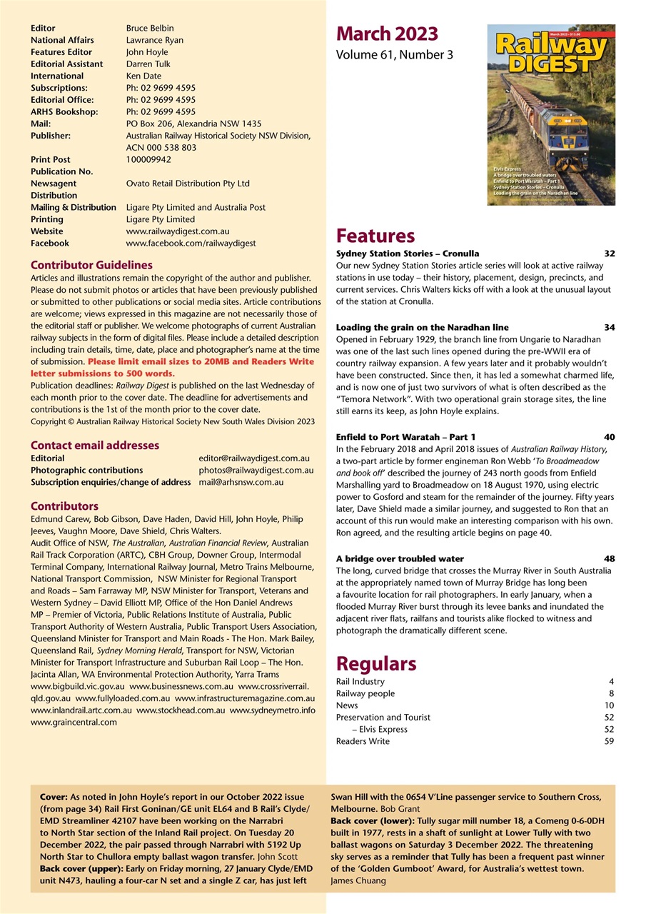 Railway Digest Preview Pages