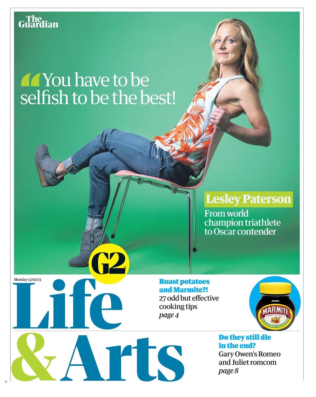 The Guardian Newspaper Preview Pages