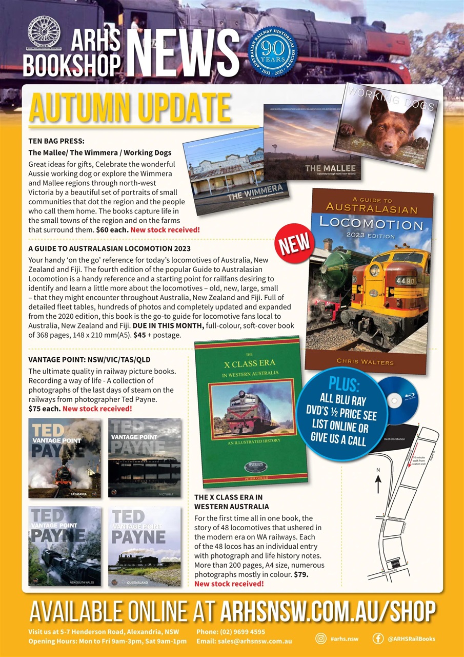 Australian Railway History Preview Pages