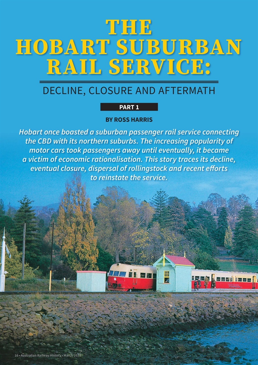 Australian Railway History Preview Pages