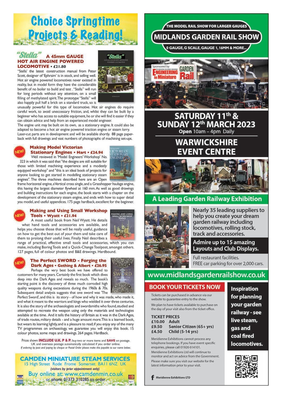 Model Engineer Preview Pages