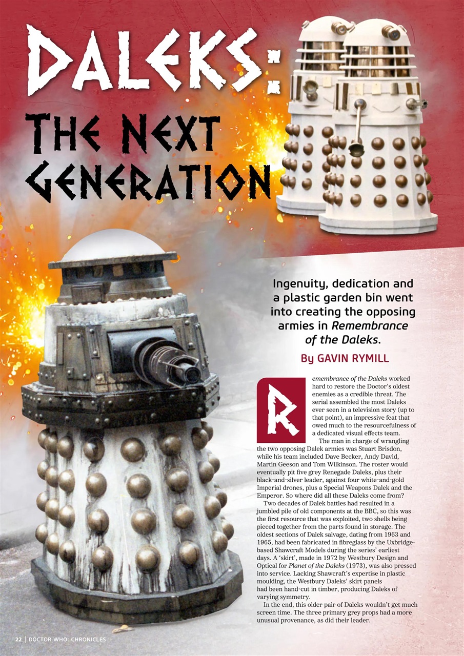Doctor Who Magazine Preview Pages