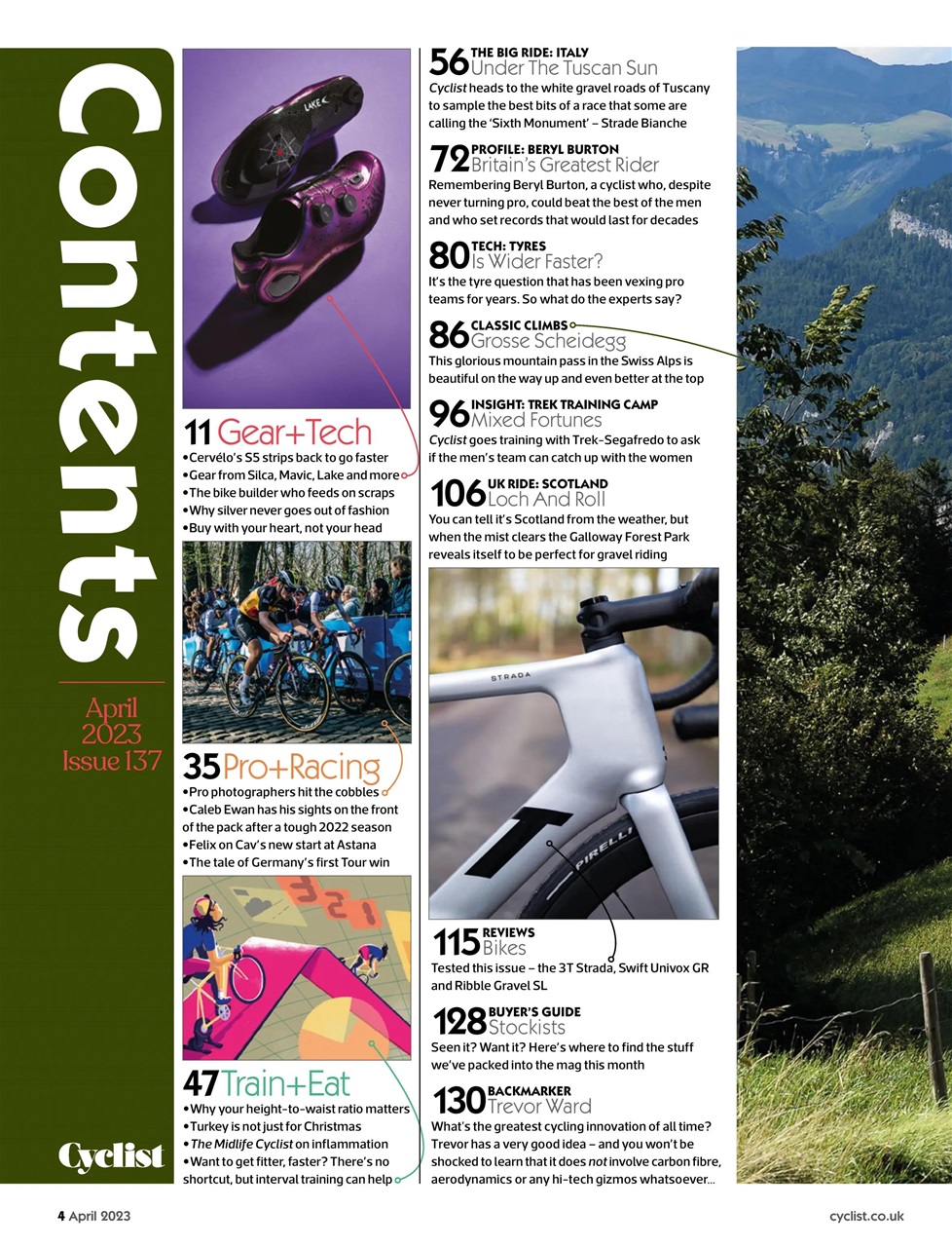 Cyclist Preview Pages