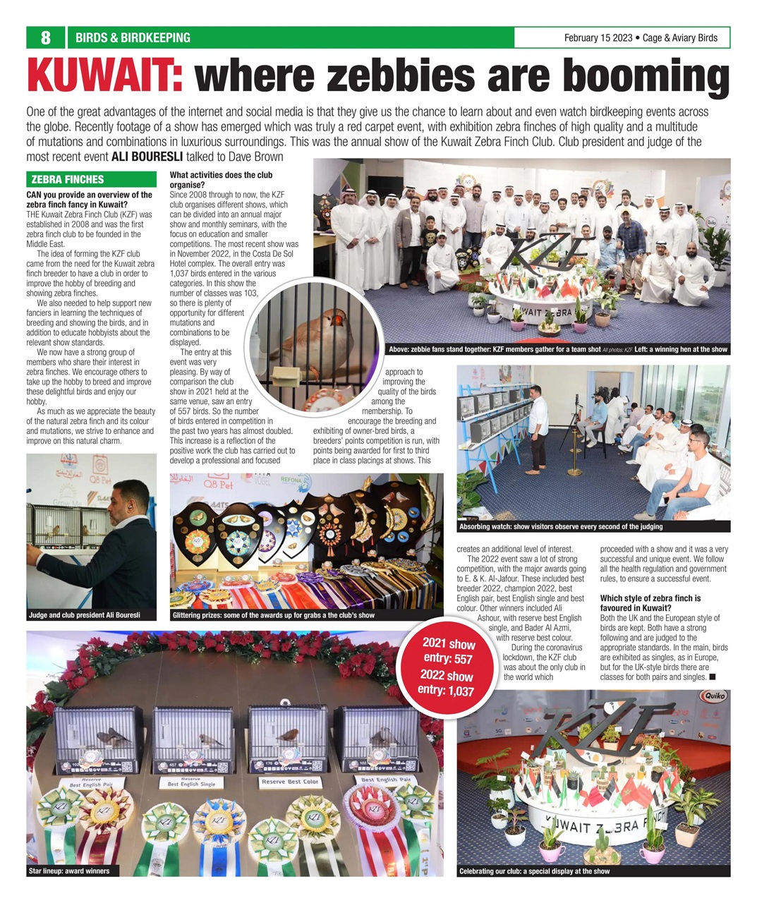 Cage & Aviary Birds Preview Pages