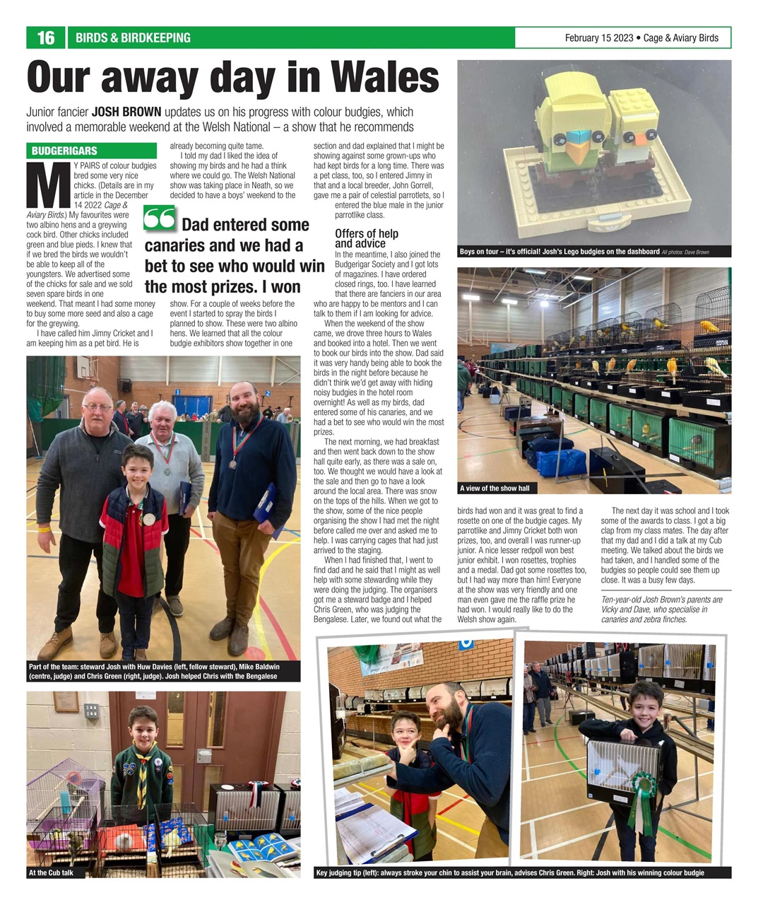 Cage & Aviary Birds Preview Pages