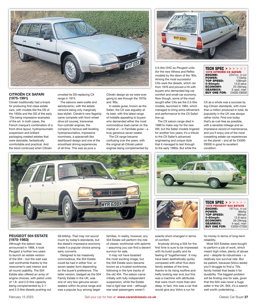 Classic Car Buyer Preview Pages
