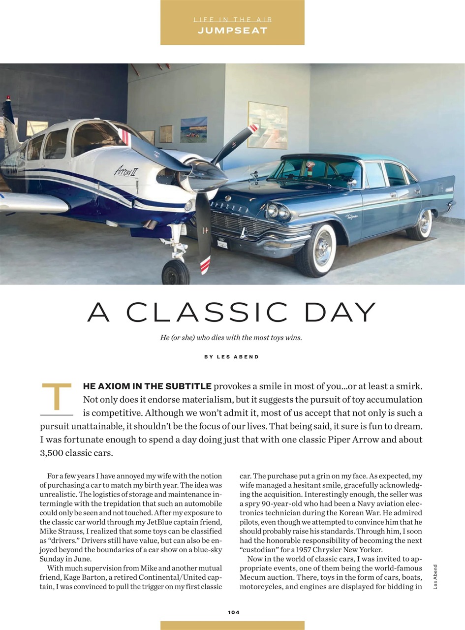 FLYING Magazine Preview Pages