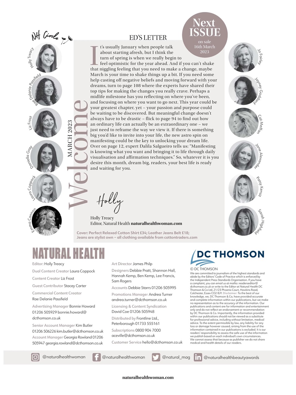 Natural Health Preview Pages