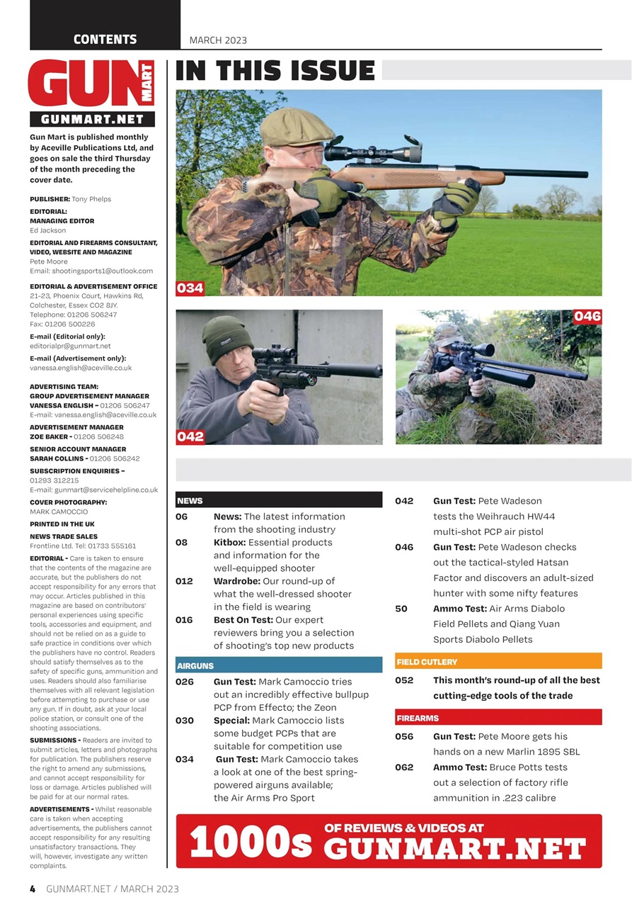 Gunmart Preview Pages