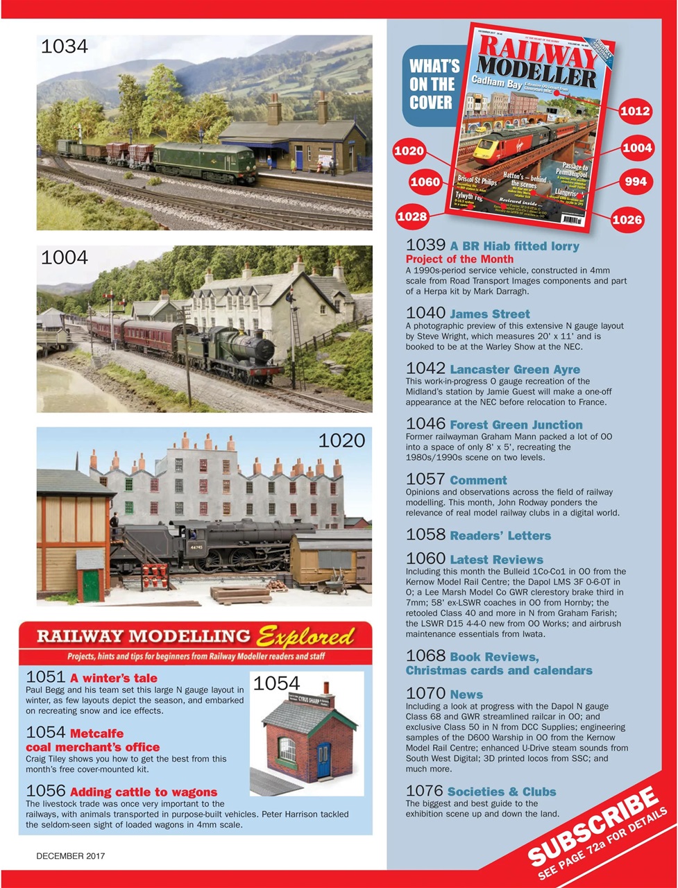 Railway Modeller Preview Pages
