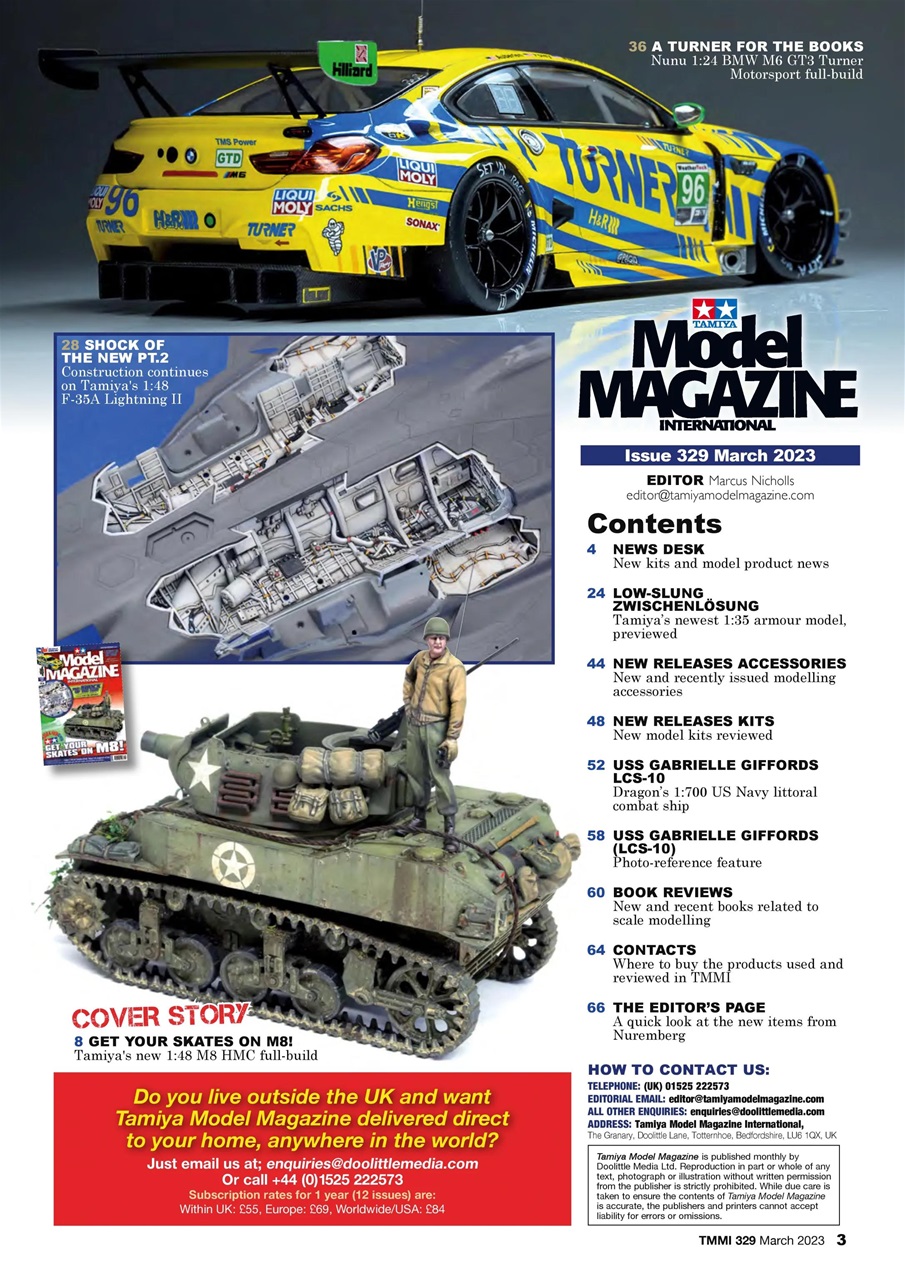 Tamiya Model Magazine Preview Pages
