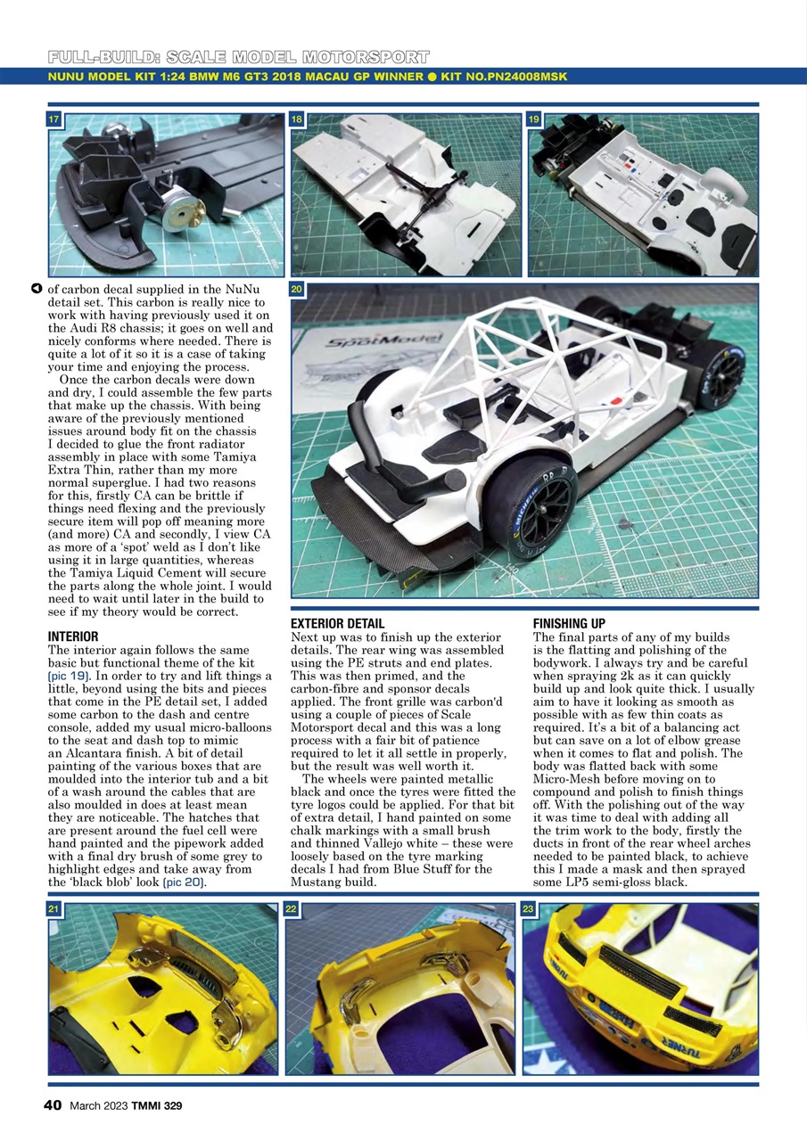 Tamiya Model Magazine Preview Pages