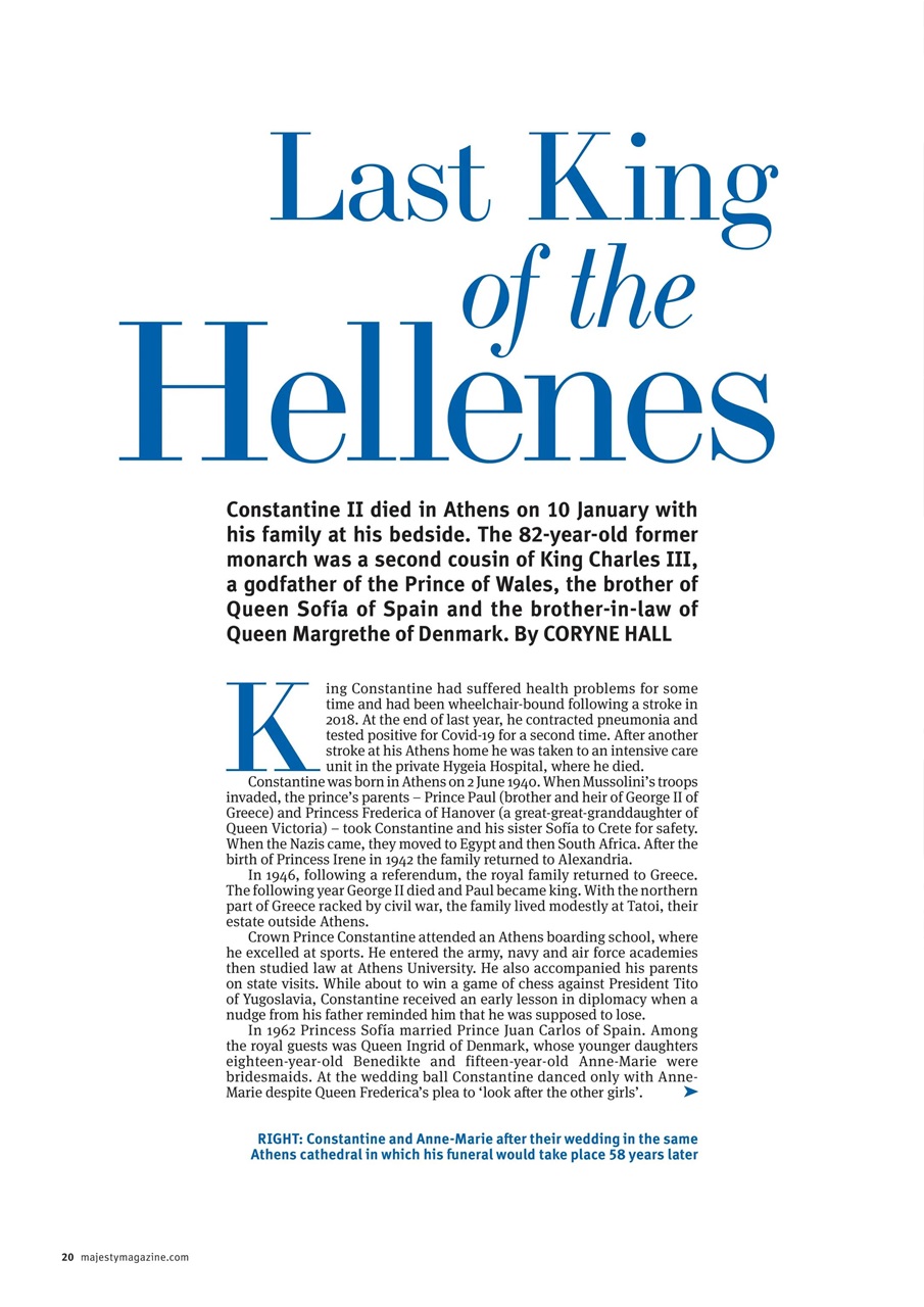 Majesty Magazine Preview Pages