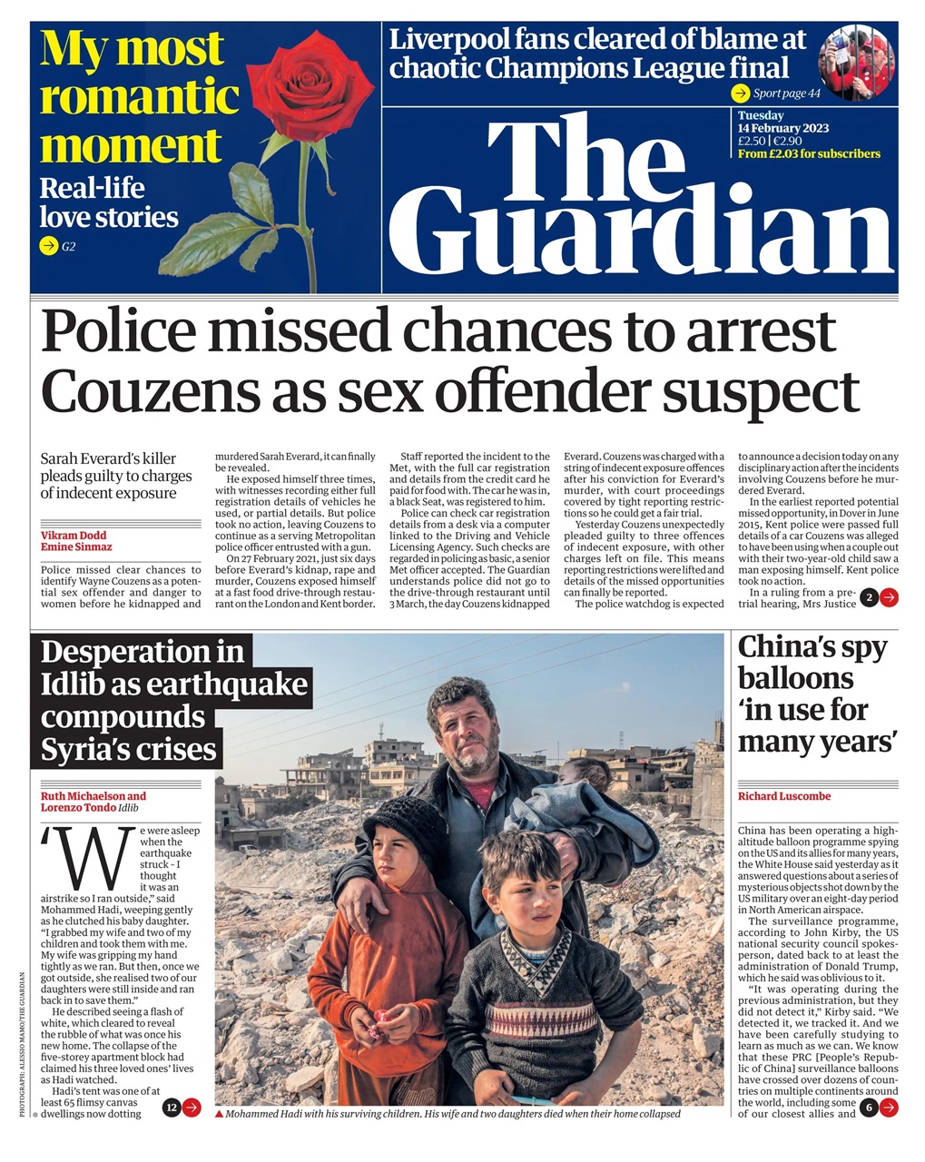 The Guardian Newspaper Preview Pages