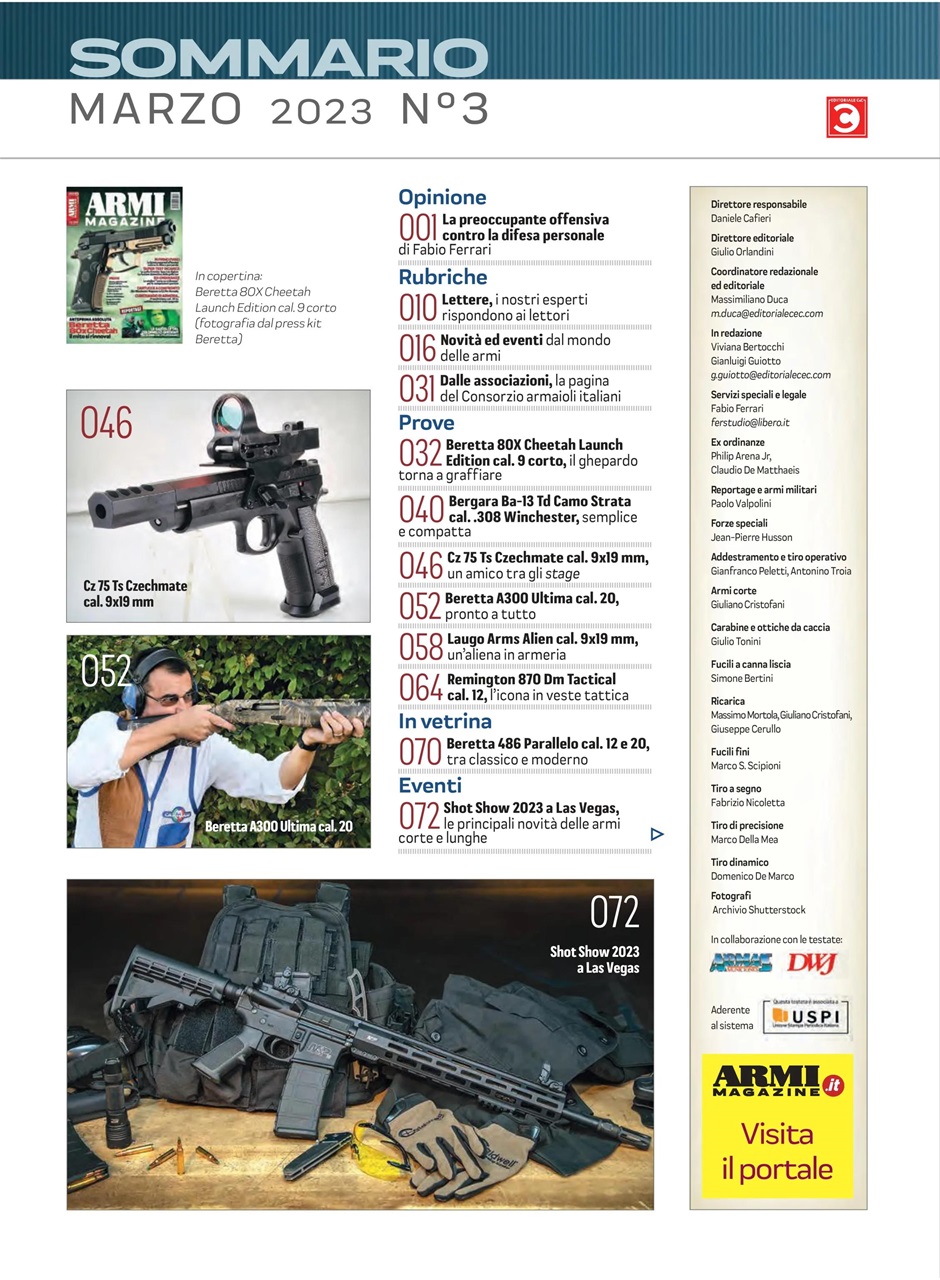 ARMI MAGAZINE Preview Pages