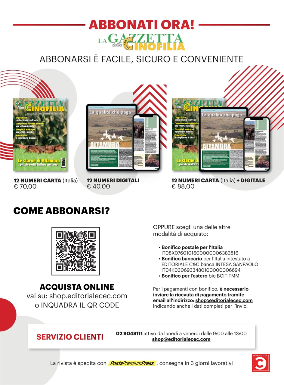 La Gazzetta Della Cinofilia Venatoria Preview Pages