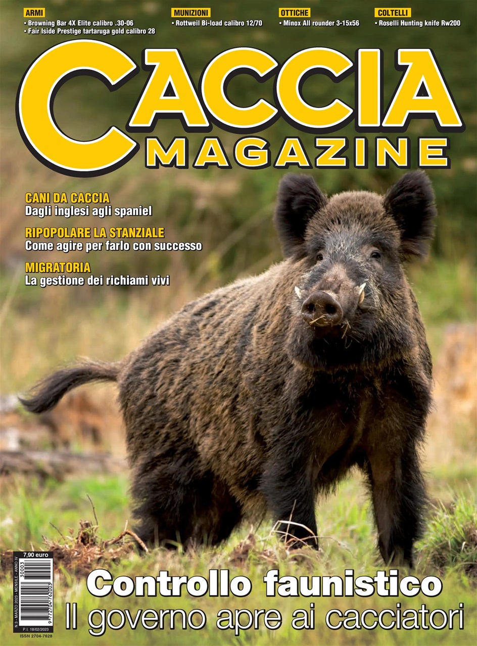 Caccia Magazine Preview Pages