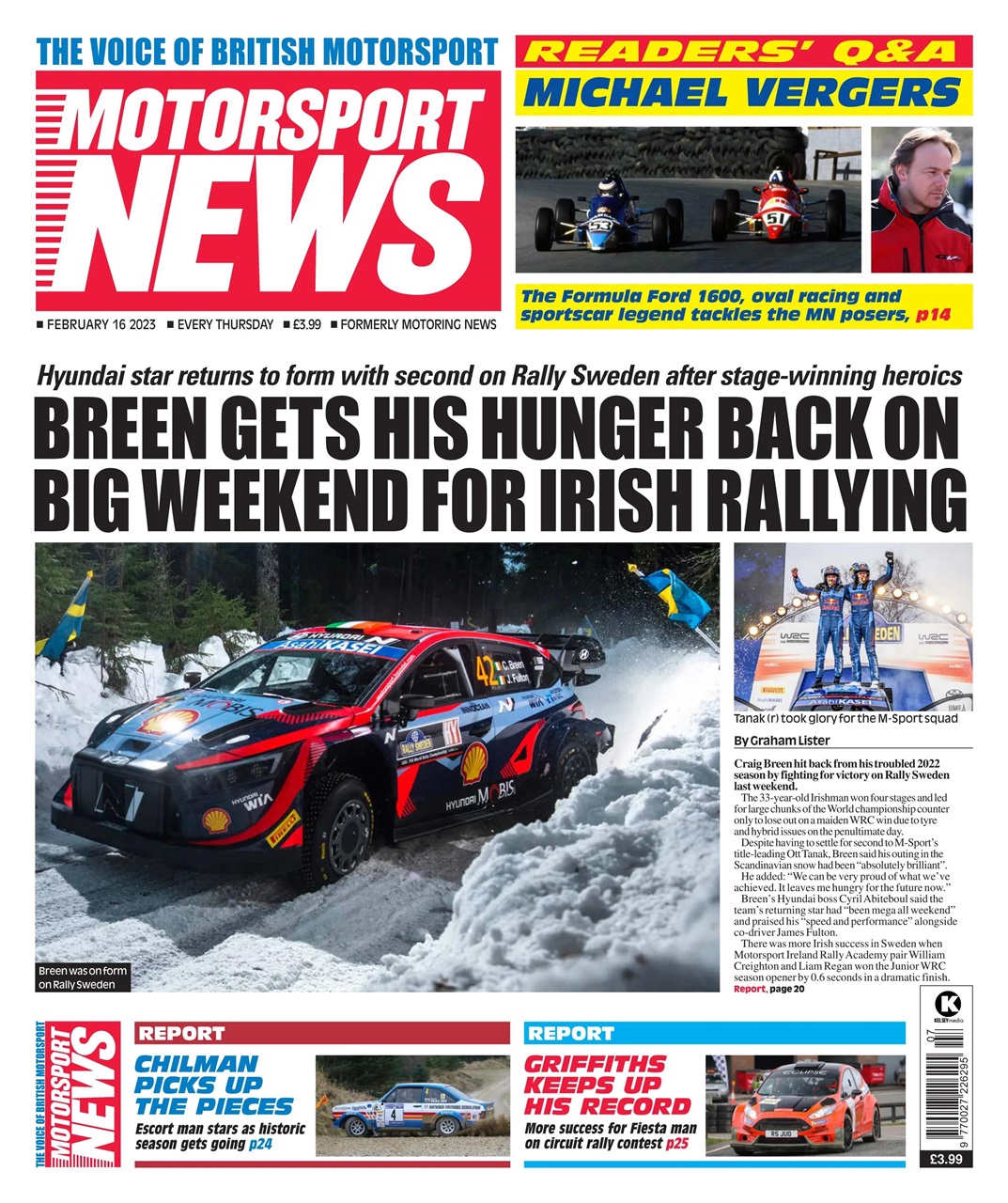 Motorsport News Preview Pages