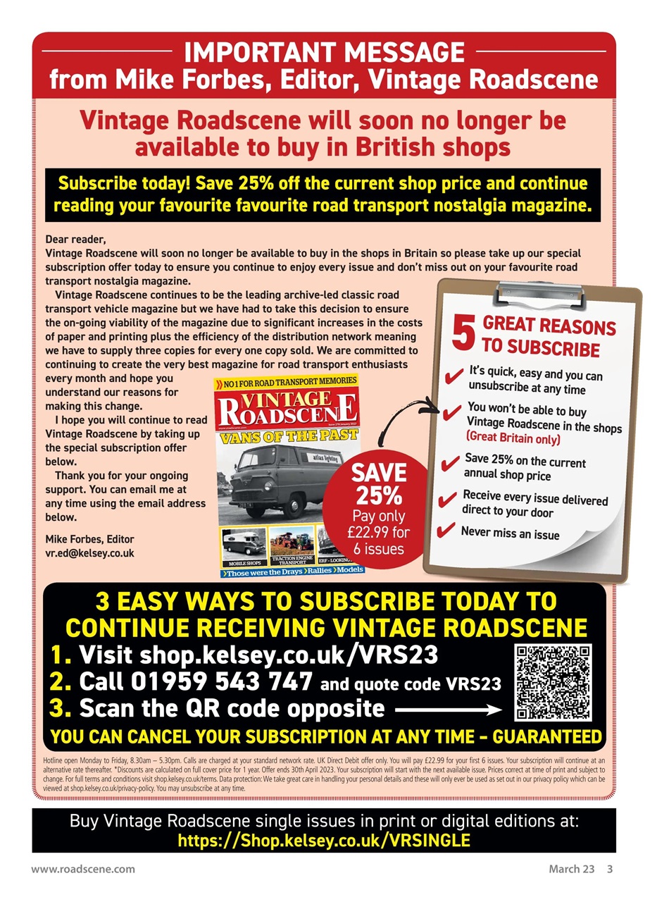 Vintage Roadscene Preview Pages