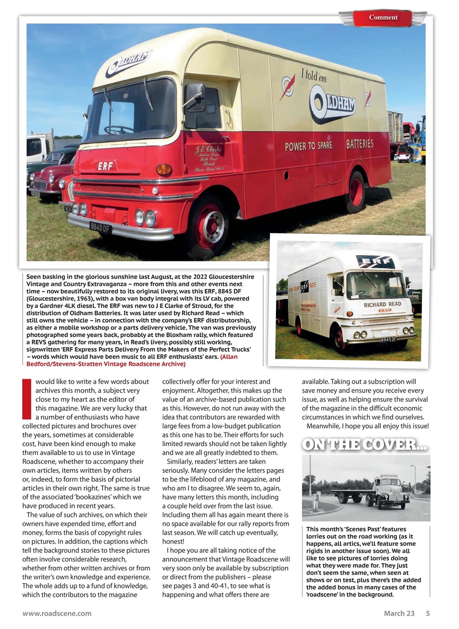 Vintage Roadscene Preview Pages