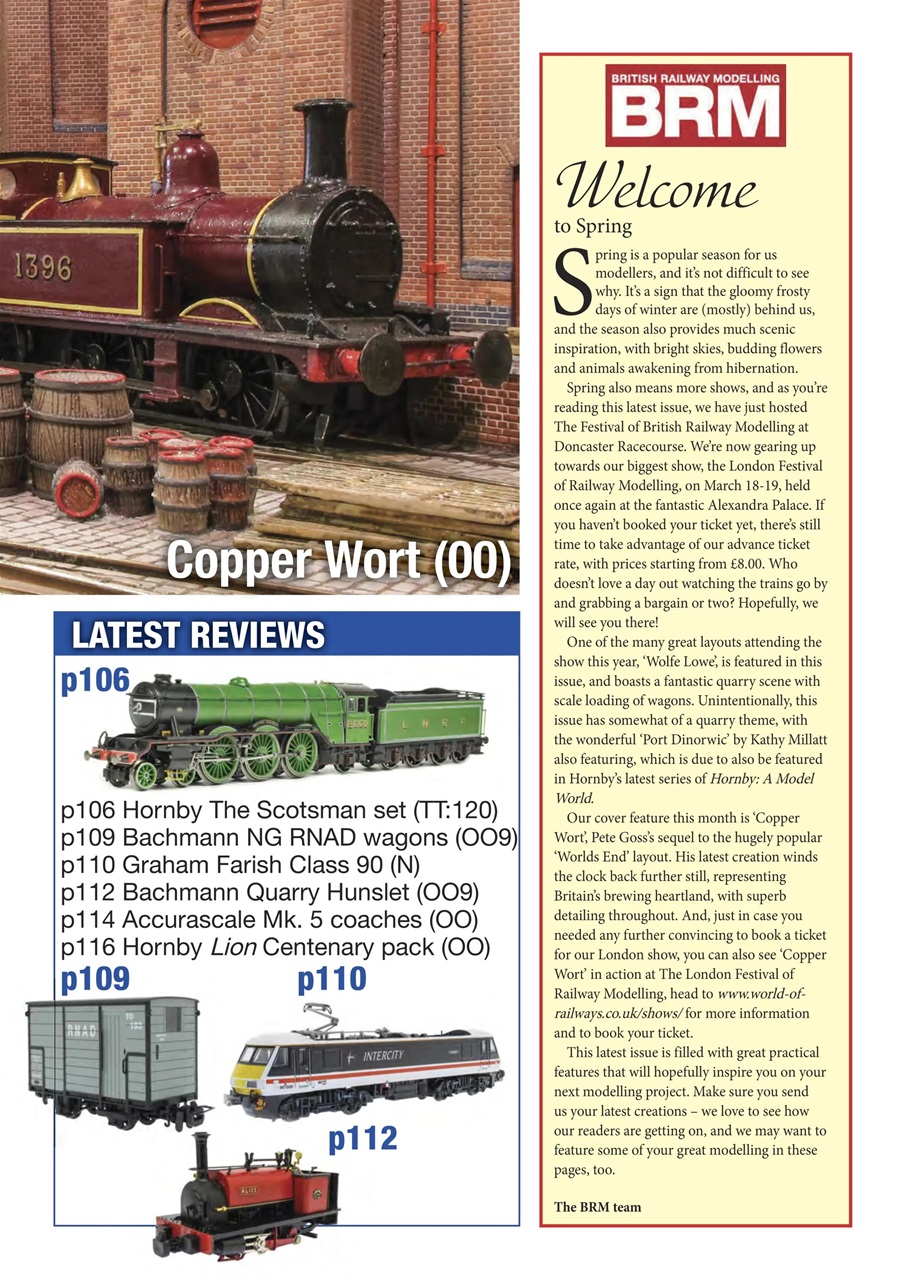 British Railway Modelling (BRM) Preview Pages