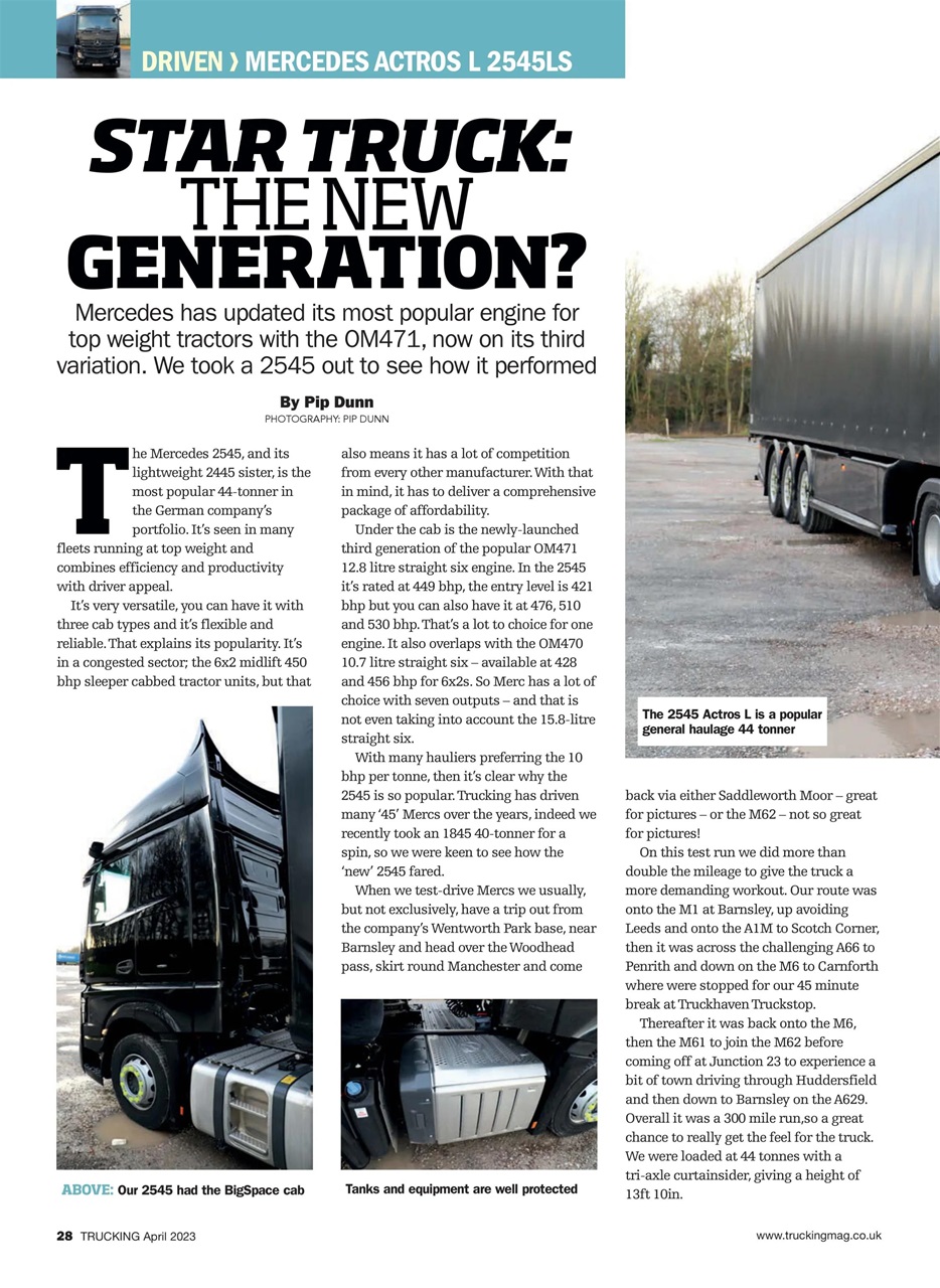 Trucking Magazine Preview Pages