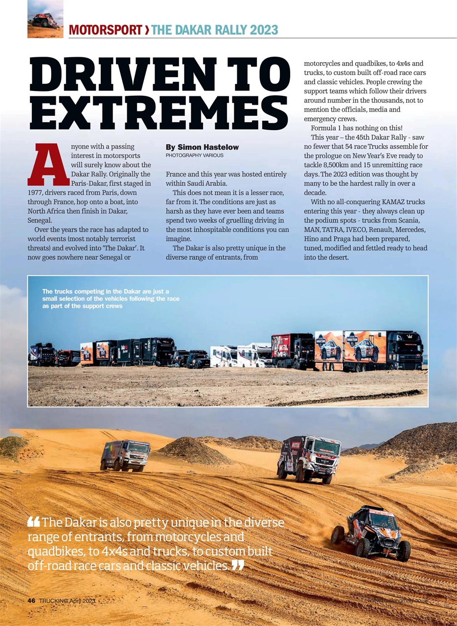 Trucking Magazine Preview Pages
