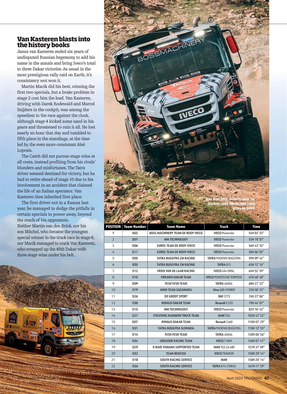 Trucking Magazine Preview Pages